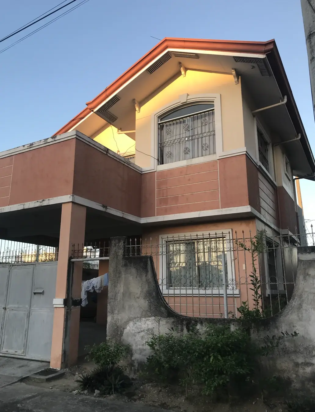 Before repainting project in Villa Caceres Sta Rosa Laguna